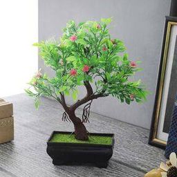 Artificial Bonsai Tree with Flowers-7