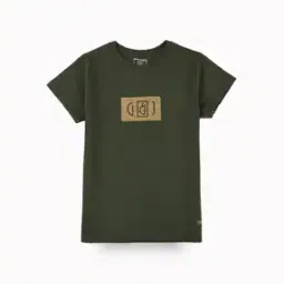Girls Metallic & Glitter Print Regular Fit Top-image-35