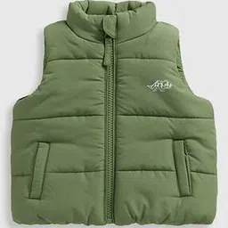 Boys Quilted Zip-Front Gilet-image-42