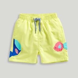 Boys Whale Applique Swim Shorts-image-43