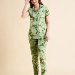 Printed Shirt & Pyjamas Set-picture-23