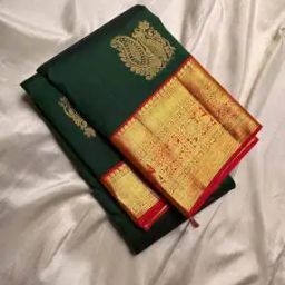 Women Kanjeevaram Silk Traditional Saree  -image-81