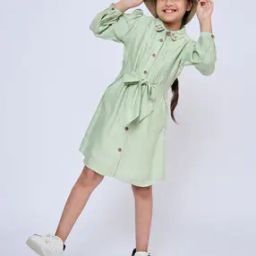 Girls A-line Dress-image-81