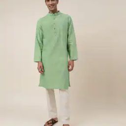 Kurta with Mandarin Collar-image-63