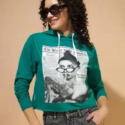 Women Graphic Print Regular Fit Sweatshirt-picture-38