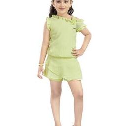 Girl Sleeveless Top & Skirt Set-image-61