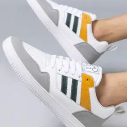 Low-Top Lace-Up Sneakers-34