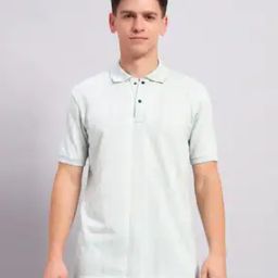 Men Printed Polo T-Shirt with Short Sleeves-image-33