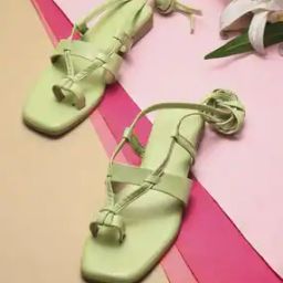 Women Round-Toe Slip-On Sandals-image-51