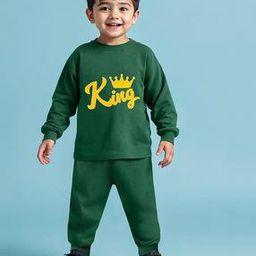 Boys Printed Pants & T-Shirt Set-image-61