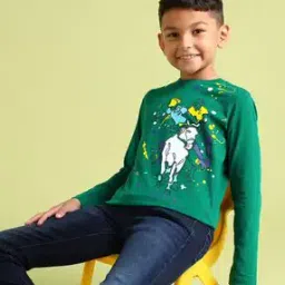 u.s. polo assn. Boys Logo Print Regular Fit Crew-Neck T-Shirt-picture-36
