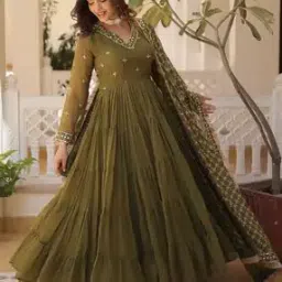 wedani Women Embroidery Anarkali Kurta Set-picture-14