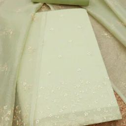 Women Embroidered Unstitched Dress Material-image-42