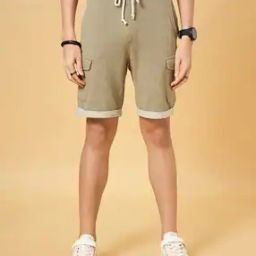 Men Regular Fit Cargo Shorts-picture-48