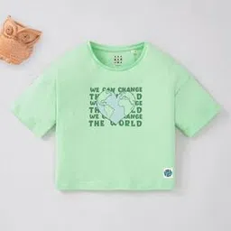 ed-a-mamma Sustainable Half Sleeves Printed T-Shirt-picture-5