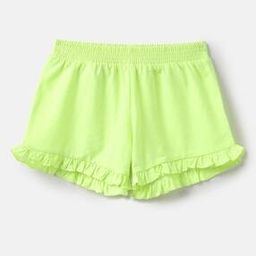 Girls Regular Fit Shorts-image-3