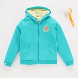 Girls Back Print Hooded Jacket-picture-40