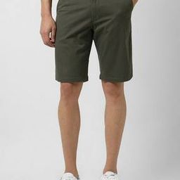 Men Regular Fit Mid-Rise Cargo Shorts-picture-32