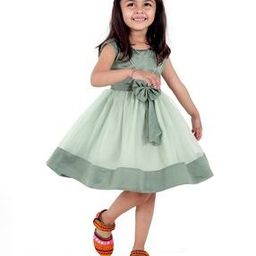 Fit & Flare Dress with Bow Applique-image-40