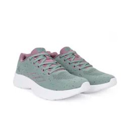 Women Round-Toe Sports Shoes with Lace Fastening-image-7