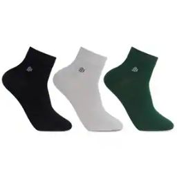 Pack of 3 Men Ankle-Length Everyday Socks-image-12