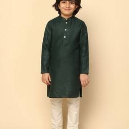 kisah Mandarin-Collar Kurta & Pyjamas Set-picture-8