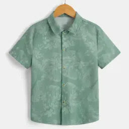 tior Boys Tropical Print Regular Fit Shirt-picture-34