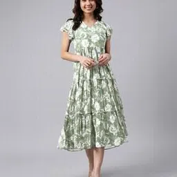 Abstract Tiered Dress-image-13