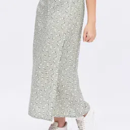 Floral Print A-Line Skirt-picture-41