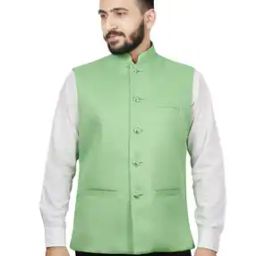 Nehru Jacket with Welt Pockets-35
