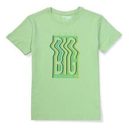 Boys Typographic Print Oversized Fit Crew-Neck T-Shirt-image-93