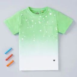 Boys Ombre-Dyed Regular Fit Crew-Neck T-Shirt-image-46