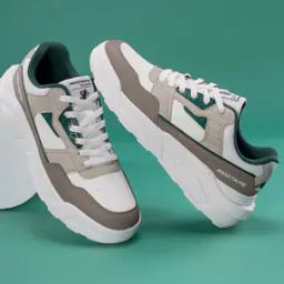 Men Colourblock Lace-Up Casual Shoes-15