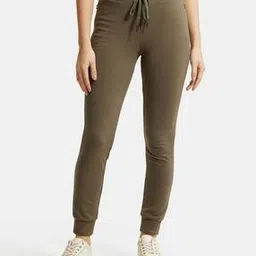 jockey Women 1323 Super Combed Cotton Elastane French Terry Slim Fit Joggers with Zipper Pockets-picture-48