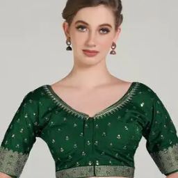 Women Embroidered Front-Open Blouse-picture-3