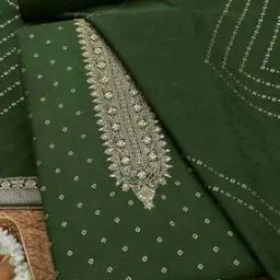  Women Woven Unstitched Dress Material-image-28