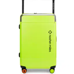 Men Typographic Luggage Bags with Zip-Closure-image-7