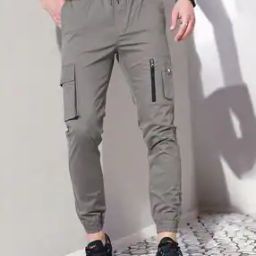 Cargo Jogger Pants with Drawstring Waist-image-33