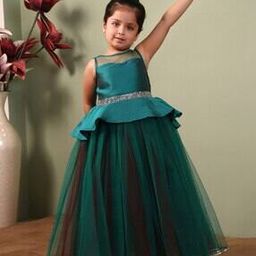 toy balloon kids Girls Embellished Gown Dress-picture-40