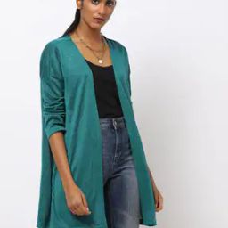 Front-Open Shrug with Drop Shoulder-image-79