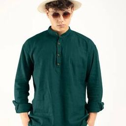 Men Regular Fit Short Kurta-picture-22