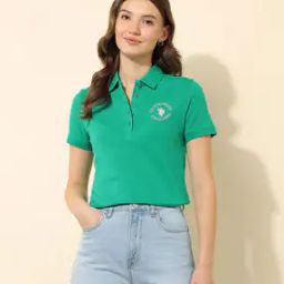 u.s. polo assn. Women Logo Embroidered Regular Fit Polo T-Shirt -picture-31
