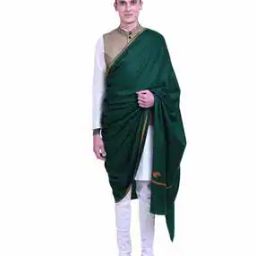 swi stylish Hand Embroidered Pure Wool Shawl-picture-35
