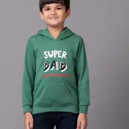 Boys Typographic Print Hoodie with Kangaroo Pocket-8