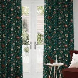 Kashmiri Premium Blackout Green Curtains-image-40