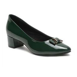 Pointed-Toe Pumps with Bow Accent-18
