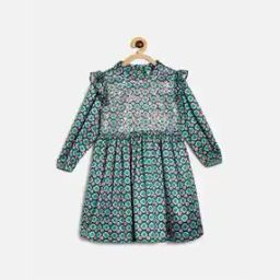Floral Print Fit & Flare  Dress-image-49