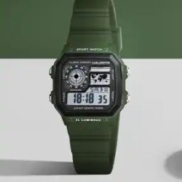 Men Digital Wrist Watch - Junior 321 Green-2