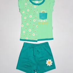 Floral Print Top with Shorts-picture-40
