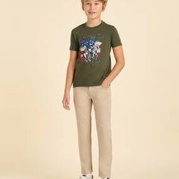 u.s. polo assn. Boys Graphic Crew- Neck T-shirt-picture-48